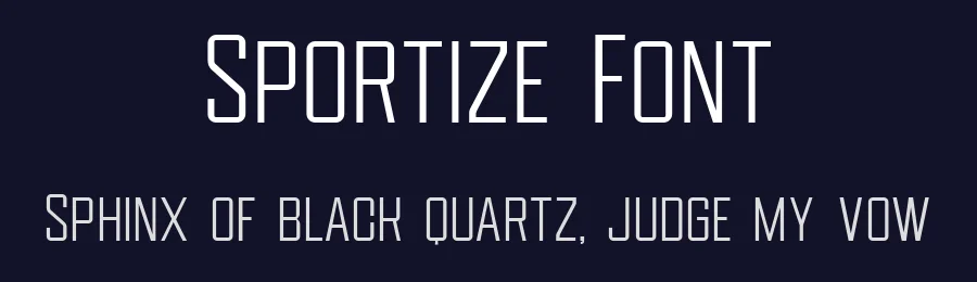 Sportize Font by Dikas Studio — Sans Serif Font — thumbnail 2