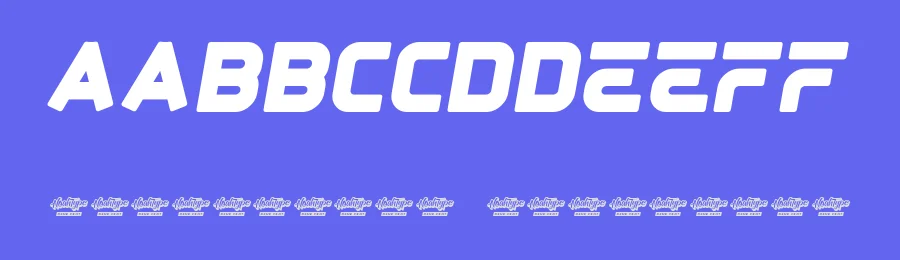 Sports Technology Font by noahtype — Display Font — thumbnail 3