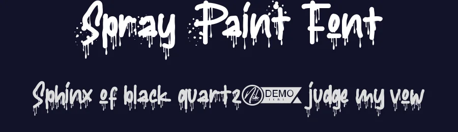 Spray Paint Font by nihstudio — Display Font — thumbnail 2