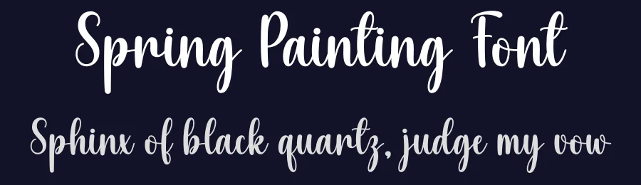 Spring Painting Font by DN Creative — Script Handwritten Font — thumbnail 2