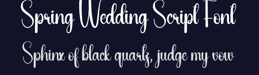 Spring Wedding Script Font by andikastudio — Script Handwritten Font — thumbnail 2
