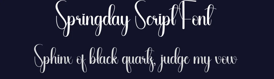 Springday Script Font by andikastudio — Script Handwritten Font — thumbnail 2