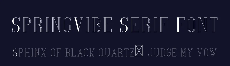 SpringVibe Serif Font by vp_creative_shop — Serif Font — thumbnail 2