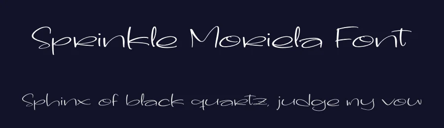 Sprinkle Moriela Font by letterfabric — Script Handwritten Font — thumbnail 2