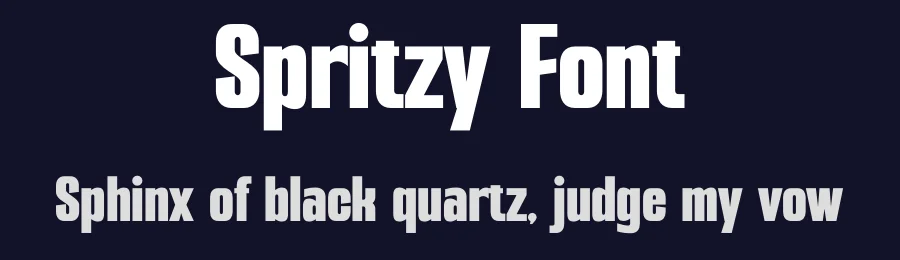 Spritzy Font by Almeera Studio — Sans Serif Font — thumbnail 2