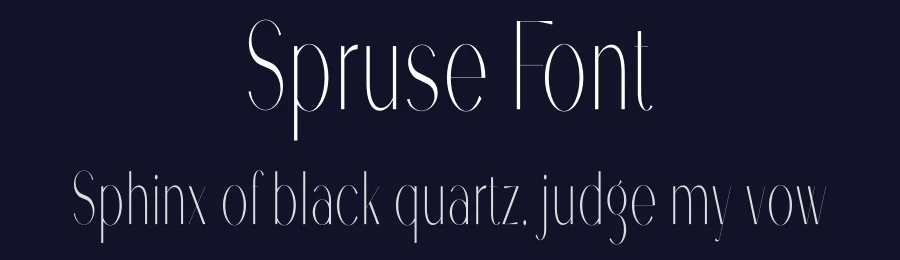 Spruse Font by vpcreativeshop — Display Font — thumbnail 2