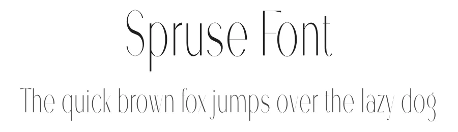 Spruse Font by vpcreativeshop — Display Font