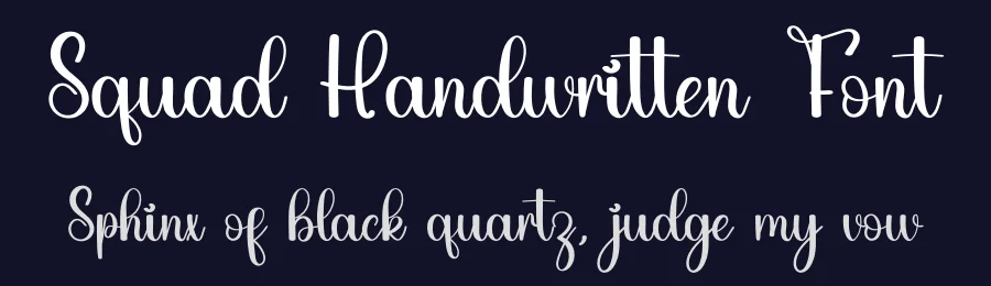 Squad Handwritten Font by inermediaSTUDIO — Script Handwritten Font — thumbnail 2
