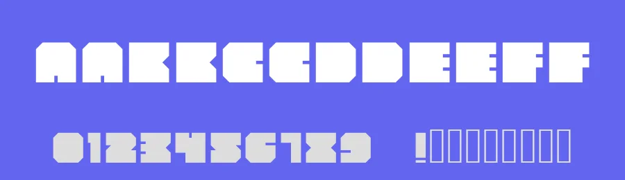 Squaro – Display Font by albabilham — Display Font — thumbnail 3