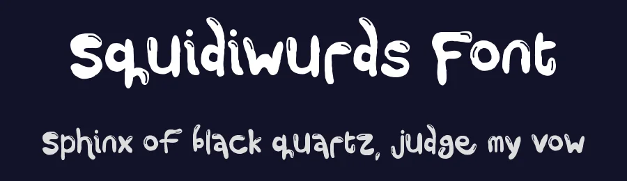 Squidiwurds Font by typesme.com — Decorative Font — thumbnail 2