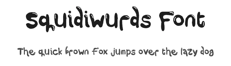 Squidiwurds Font by typesme.com — Decorative Font
