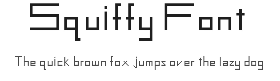 Squiffy Font by Aaliyah Burkhart — Display Font