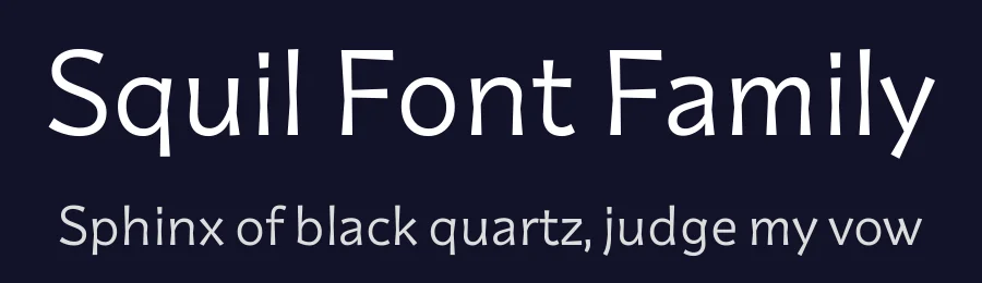 Squil Font Family by Black Foundry — Display Font — thumbnail 2