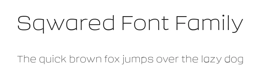 Sqwared Font Family by Paulo Goode β Sans Serif Font