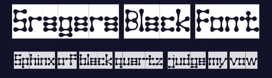 Sragera Black Font by ffeeaarr — Decorative Font — thumbnail 2