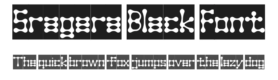 Sragera Black Font by ffeeaarr — Decorative Font