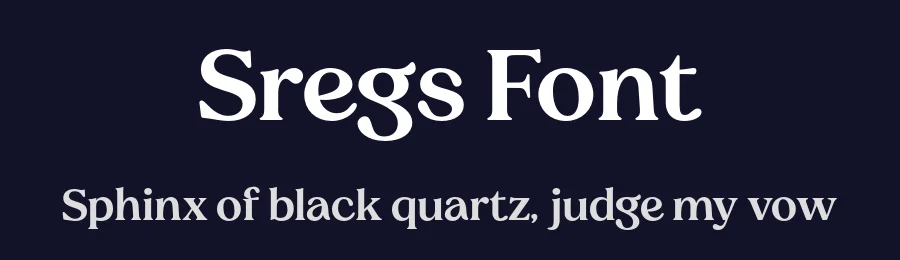 Sregs Font by Propertype — Serif Font — thumbnail 2