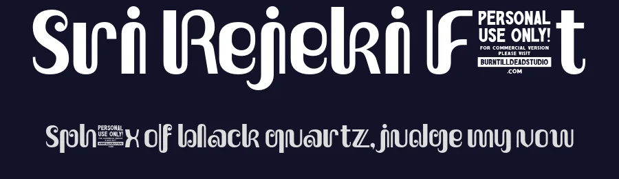 Sri Rejeki Font by burntilldead — Script Handwritten Font — thumbnail 2