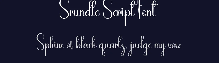 Srundle Script Font by andikastudio — Script Handwritten Font — thumbnail 2
