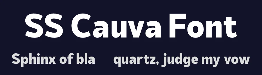 SS Cauva Font by Second Son Radiance — Sans Serif Font — thumbnail 2