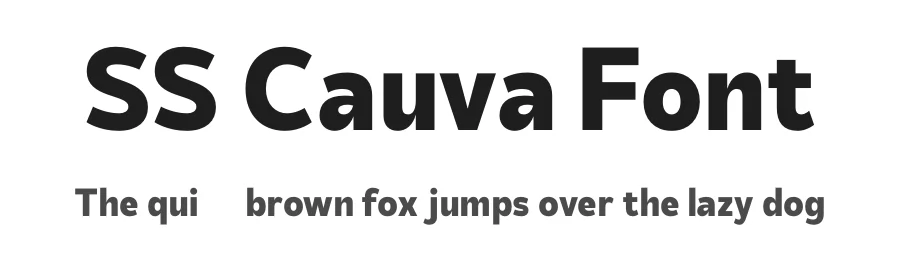 SS Cauva Font by Second Son Radiance — Sans Serif Font