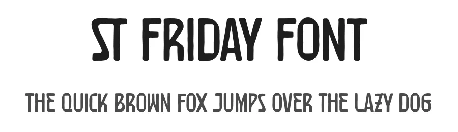 ST Friday Font by Studio Type it Easy β Script Handwritten Font