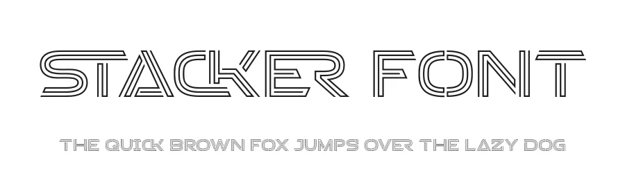 Stacker Font by Almarkha Type — Decorative Font