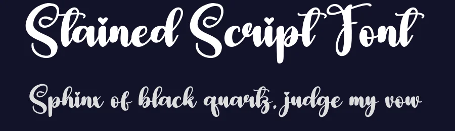 Stained Script Font by andikastudio — Script Handwritten Font — thumbnail 2