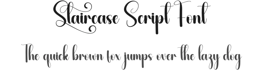Staircase Script Font by andikastudio — Script Handwritten Font