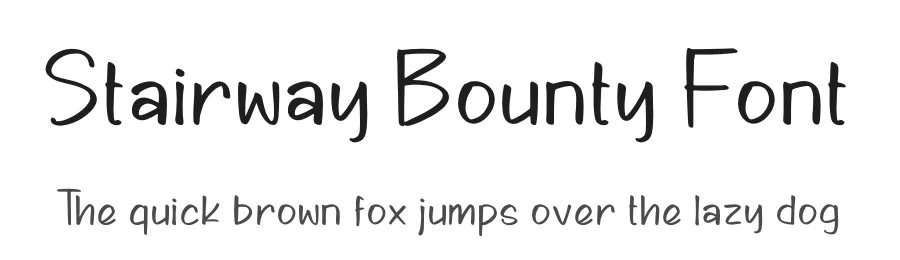 Stairway Bounty Font by perspectype — Script Handwritten Font