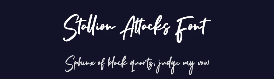 Stallion Attacks Font by Madatype Studio — Script Handwritten Font — thumbnail 2