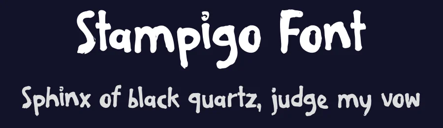 Stampigo Font by Rautan Studio — Script Handwritten Font — thumbnail 2