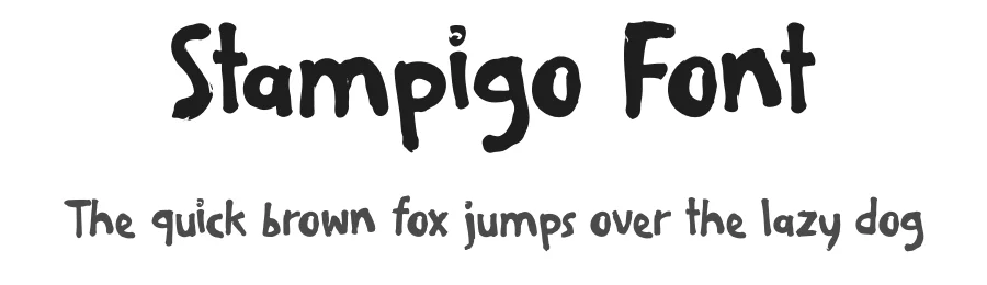 Stampigo Font by Rautan Studio β Script Handwritten Font
