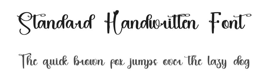 Standard Handwritten Font by inermediaSTUDIO — Script Handwritten Font