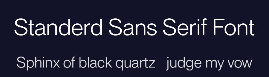 Standerd Sans Serif Font by craftsupplyco — Sans Serif Font — thumbnail 2