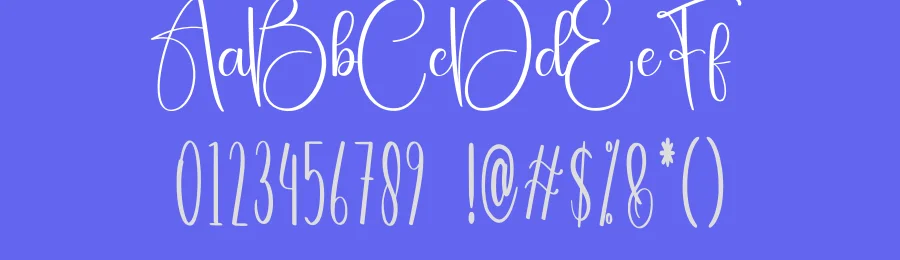 Standing Calligraphy Font by creativeletter — Script Handwritten Font — thumbnail 3