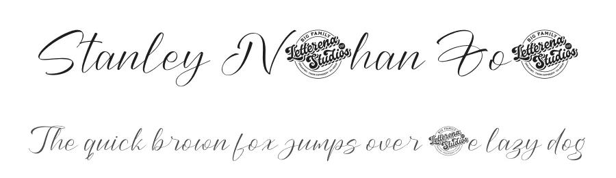Stanley Nathan Font by letterenastudios — Script Handwritten Font