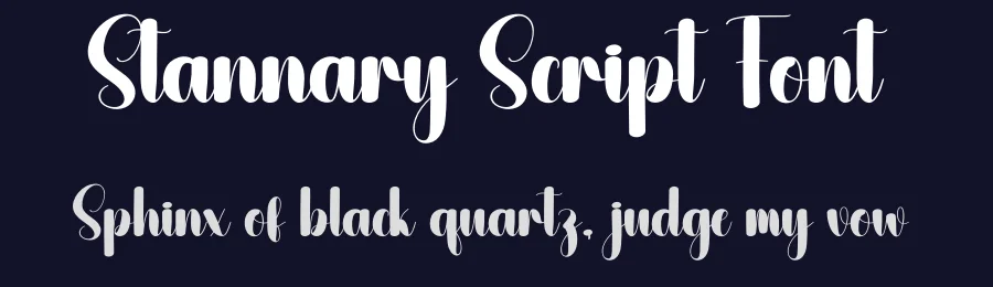 Stannary Script Font by andikastudio — Script Handwritten Font — thumbnail 2