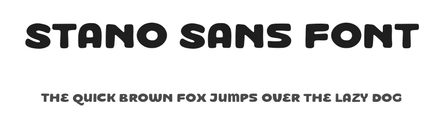 Stano Sans Font by Letterhend Studio — Display Font