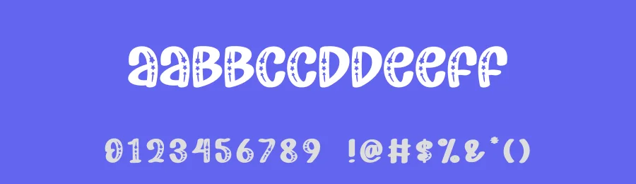 Star House Display Font by creativeletter — Display Font — thumbnail 3