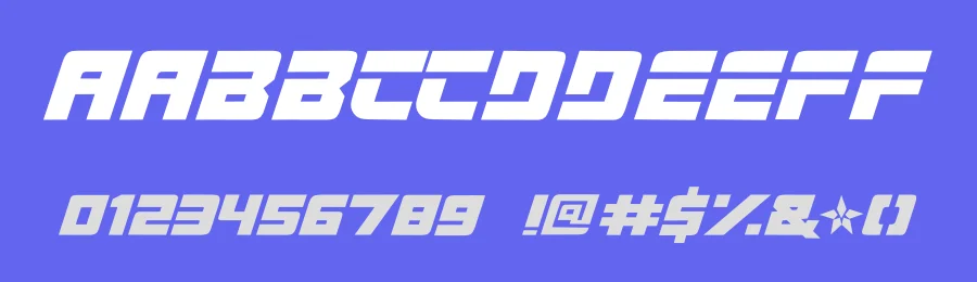 Star7 Display Font by GFRcreative — Display Font — thumbnail 3