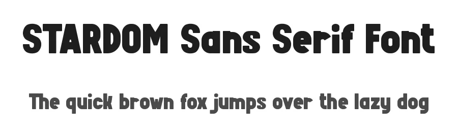 STARDOM Sans Serif Font by Aivos Dreams — Decorative Font