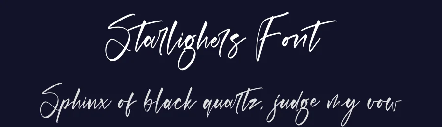 Starlighers Font by letterenastudios — Script Handwritten Font — thumbnail 2