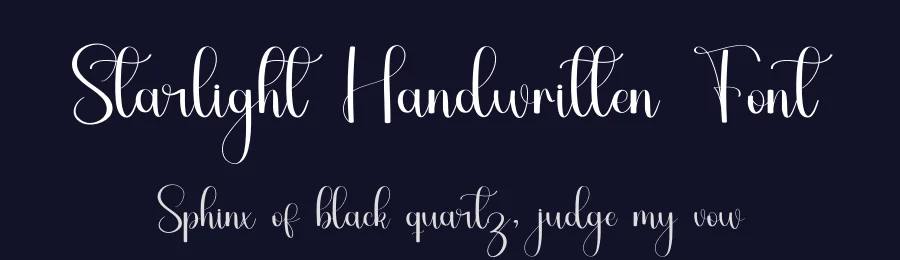 Starlight Handwritten Font by inermediaSTUDIO — Script Handwritten Font — thumbnail 2