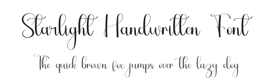 Starlight Handwritten Font by inermediaSTUDIO — Script Handwritten Font