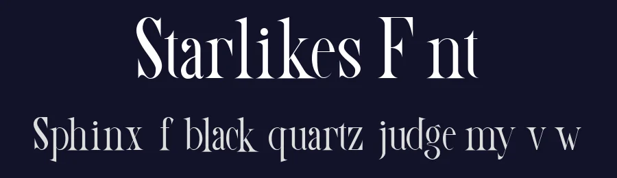 Starlikes Font by Say Studio — Display Font — thumbnail 2