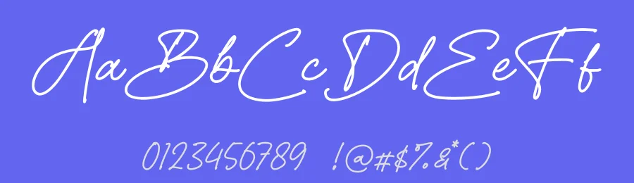Starmony Font by glorytype — Script Handwritten Font — thumbnail 3