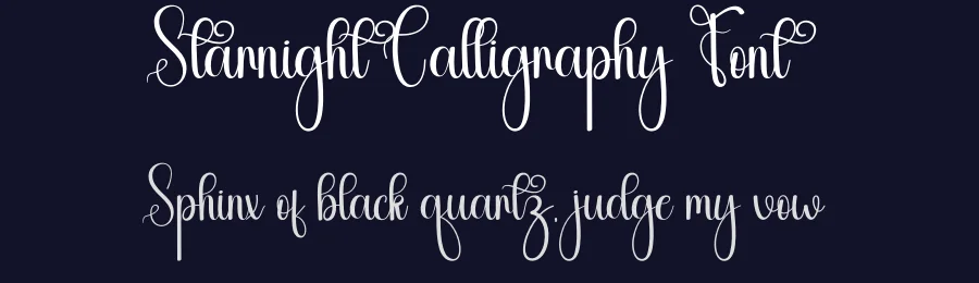 Starnight Calligraphy Font by andikastudio — Script Handwritten Font — thumbnail 2