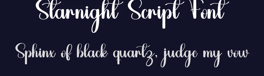 Starnight Script Font by inermediaSTUDIO — Script Handwritten Font — thumbnail 2