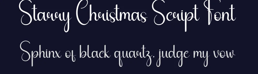 Starry Christmas Script Font by andikastudio — Script Handwritten Font — thumbnail 2